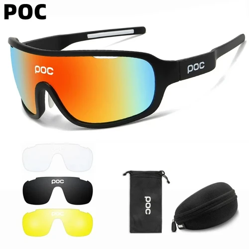 POC Gafas deportivas para montar en bicicleta, para niños y niñas, para correr, maratón, cross country, MTB DH, gafas de sol para deportes al aire libre