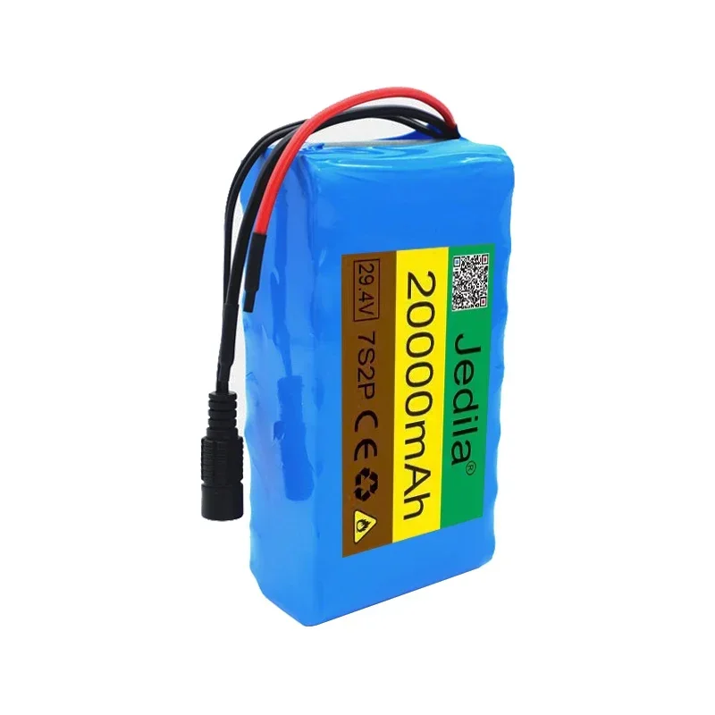 7s2p 24V 20Ah 18650 lithium-ion battery pack 29.4v 20000mAh  lithium-ion battery pack with BMS