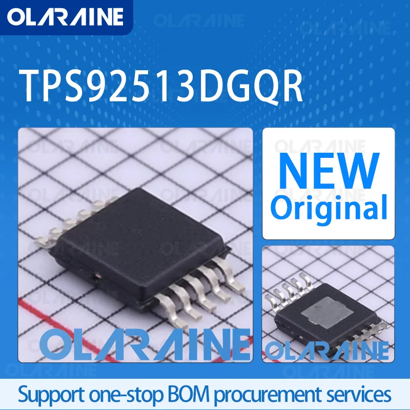 

1/5/10Pcs TPS92513DGQR MSOP-10-EP original 100% IC chip LED lighting driver IC 1 Output Current 1.5 A Voltage 45 V