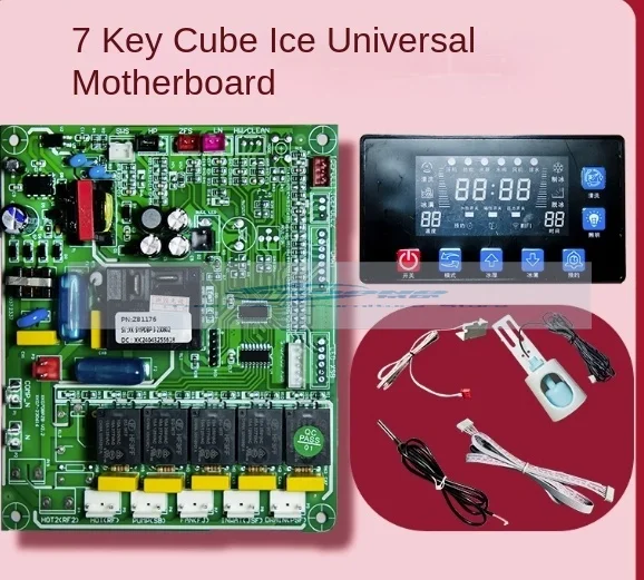 Universal Ice Machine Motherboard Computer Board Circuit Board LCD Display Touch Screen Weishimeilang Tuodong Beiyi Kafu