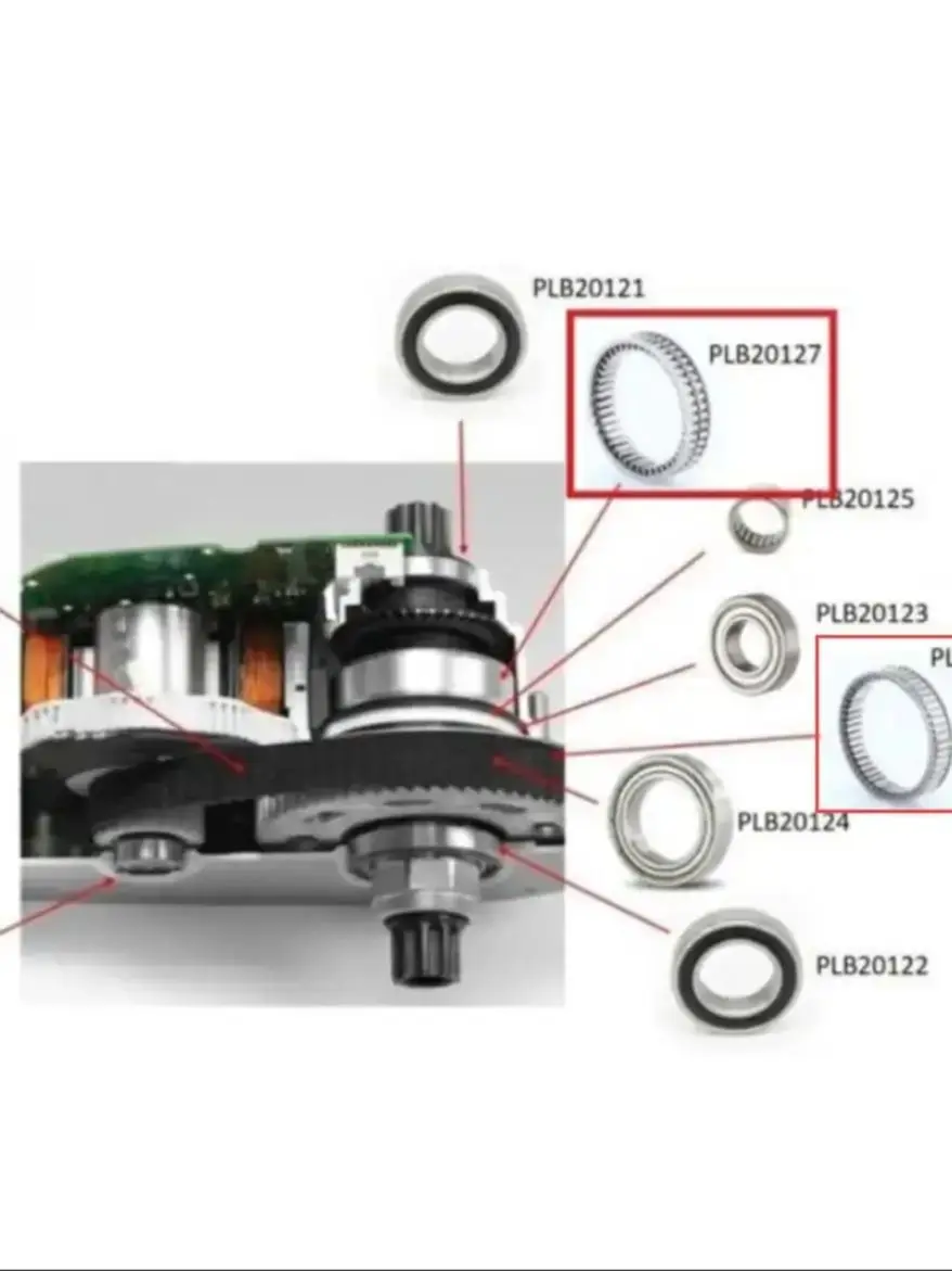 Ebike Brose PLB20121 PLB20122 PLB20123 PLB20124 PLB20125 PLB20126 PLB20127 UND Zahnriemen