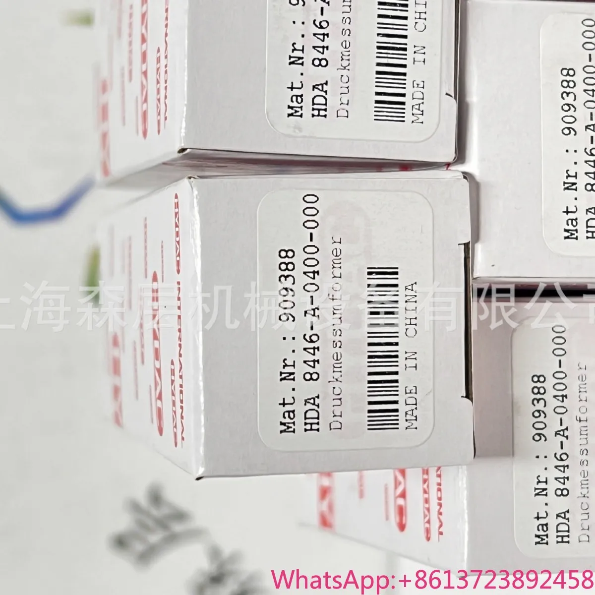 

2025 HYDAC HDA 8446-A-0400-000 Pressure Sensor Shanghai Senlayer Spot Supply