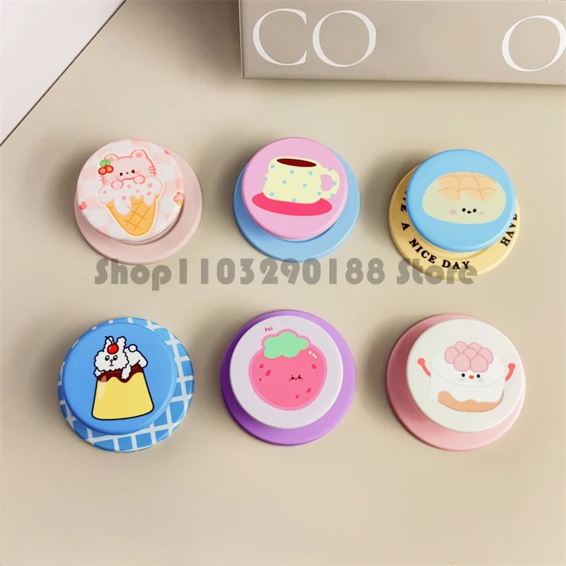 

Korea Cute Cartoon Magnetic Holder Phone Grip Tok Griptok Phone Stand Phone Holder Support For iPhone For Pad Magsafe Smart Tok