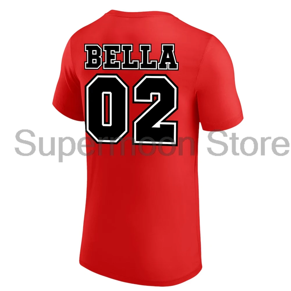 تي شيرت Nikki Bella Fearless برقبة دائرية وأكمام قصيرة تي شيرت رياضي للرجال والنساء ملابس الشارع الخارجية