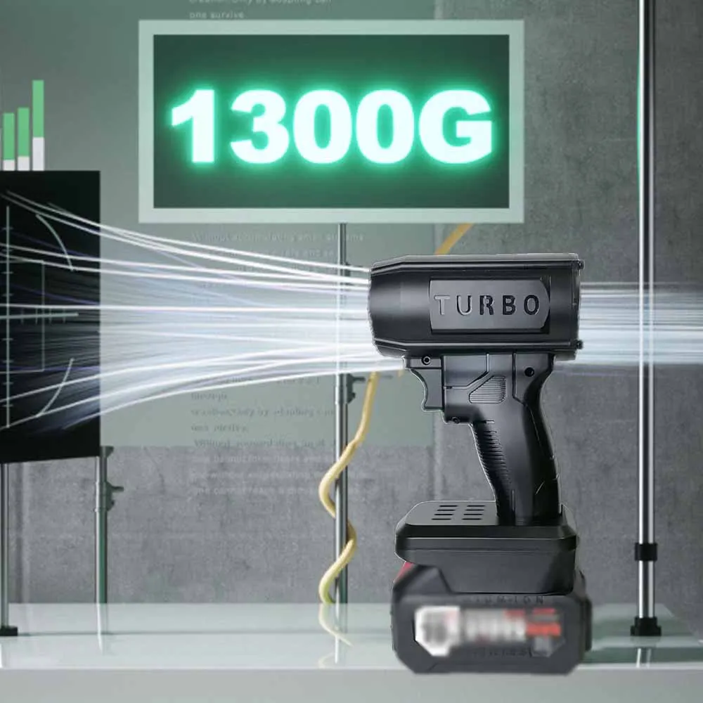 

Мощный сильный воздуходувка для удаления снега автомобиля, тяга 1300 г, бесщеточный двигатель, 64 мм, жестокий турбореактивный вентилятор, капля сухой воды