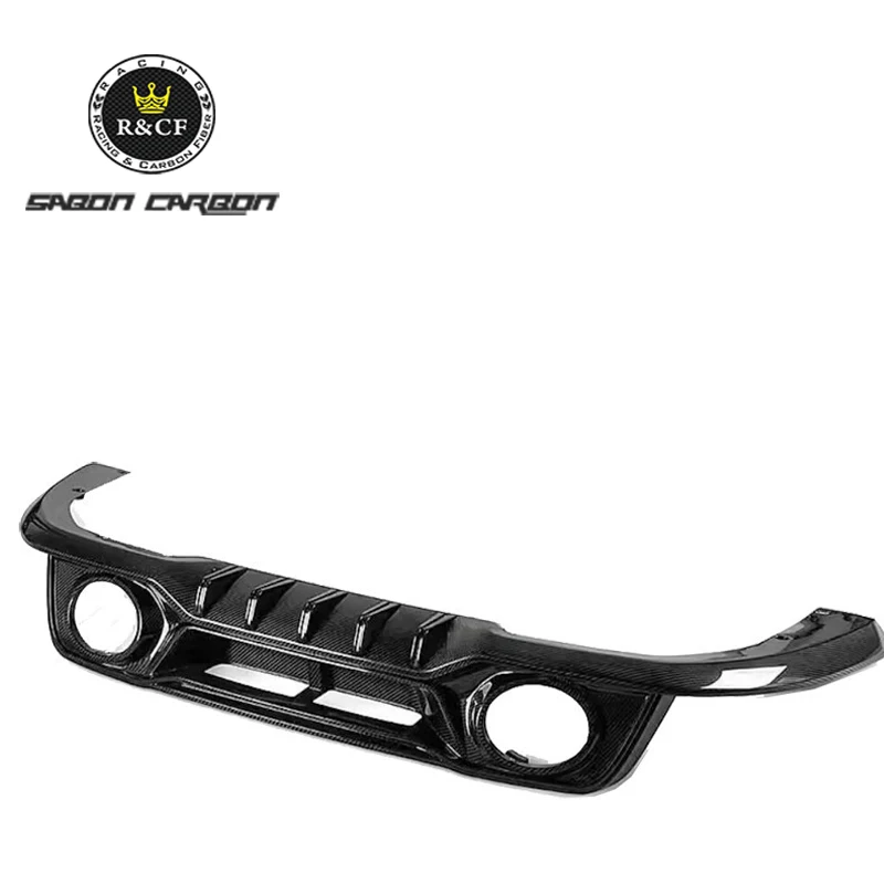 

Real Carbon Fiber Rear Diffuser for Porsche 992 Turbo S