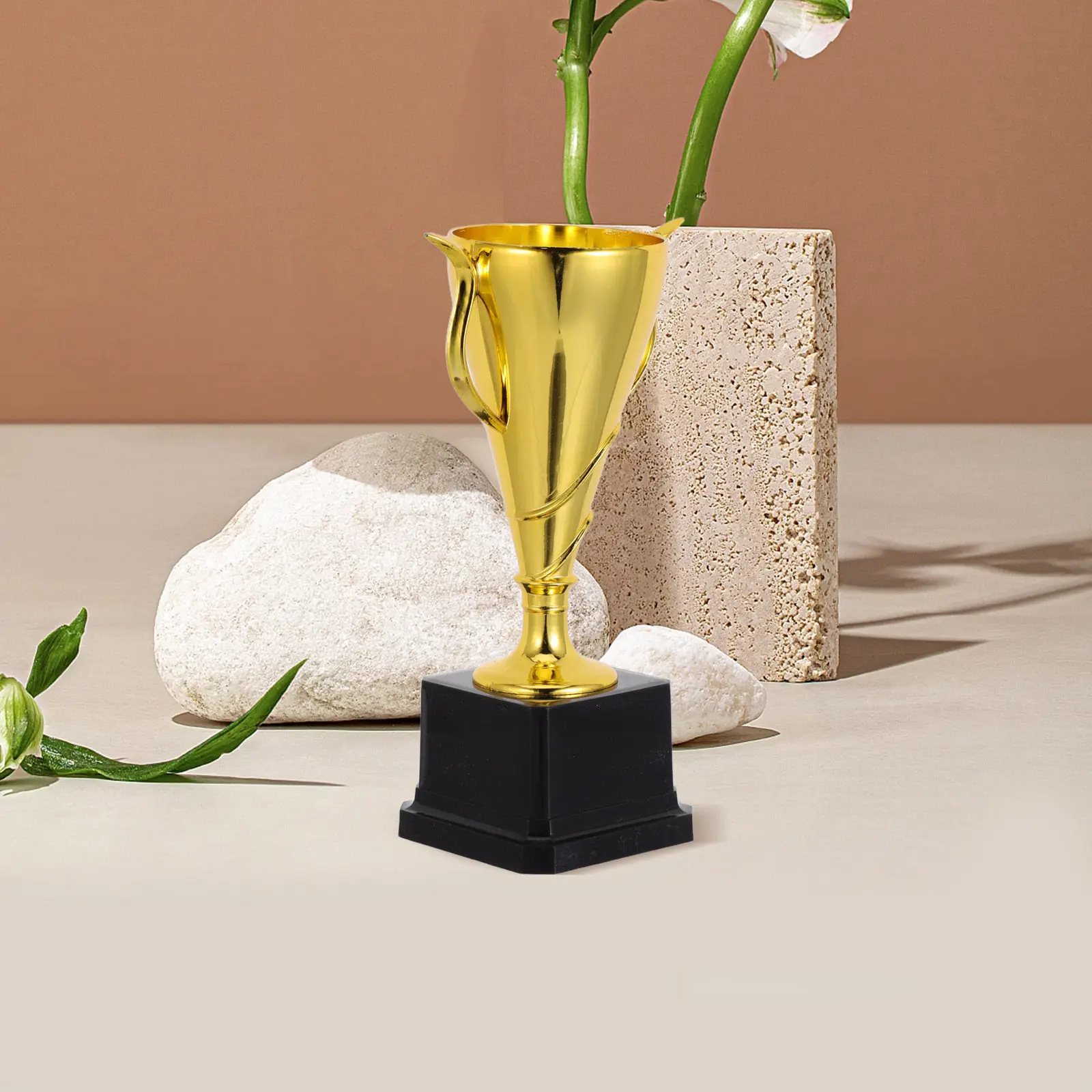 Gold Award Trophy Student Sports Competition Lightweight Plastic Cup Football Basketball First Place School Reward Party Favor view 3