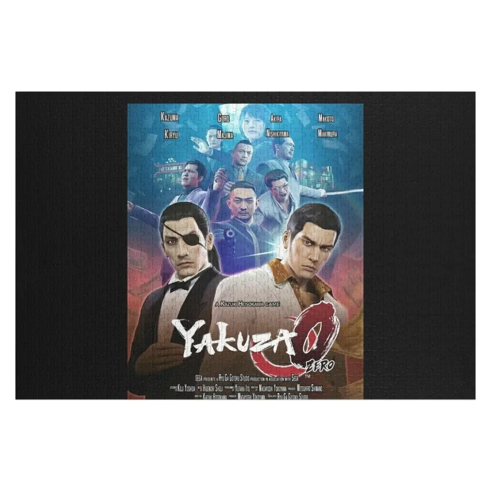 

Yakuza 0 Movie Poster Classic Jigsaw Puzzle Customized Toys For Kids Works Of Art Wood Animals Puzzle