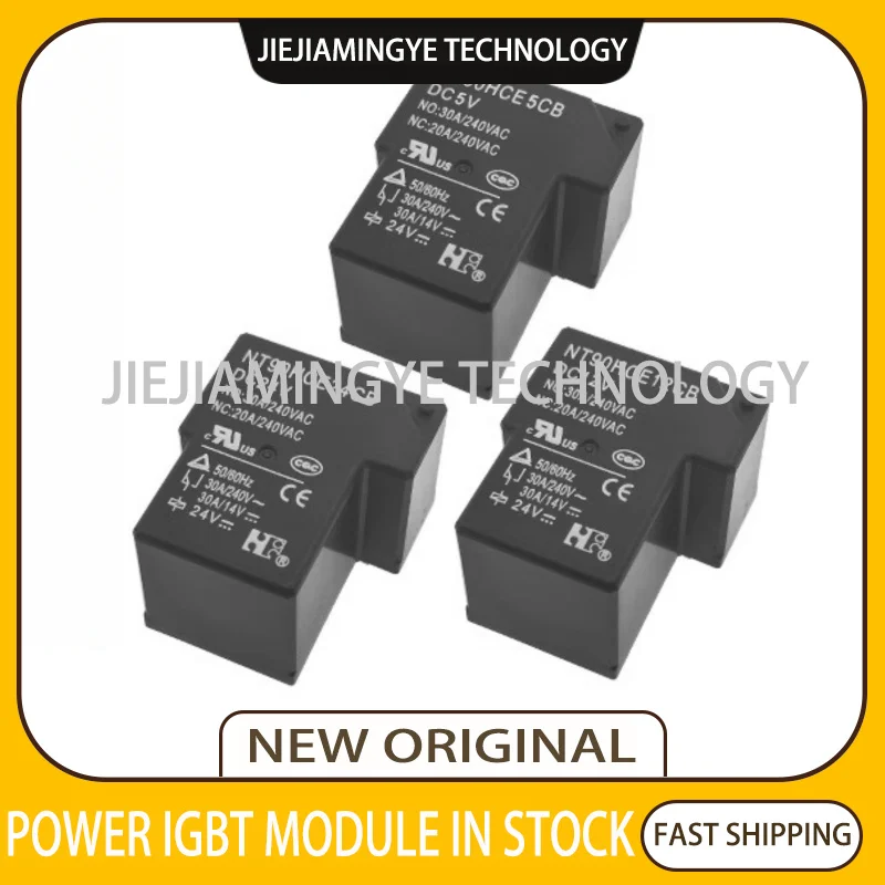 NEW Original genuine relay NT90HCE5CB-DC5V NT90HCE12CB-DC12V NT90HCE24CB-DC24V