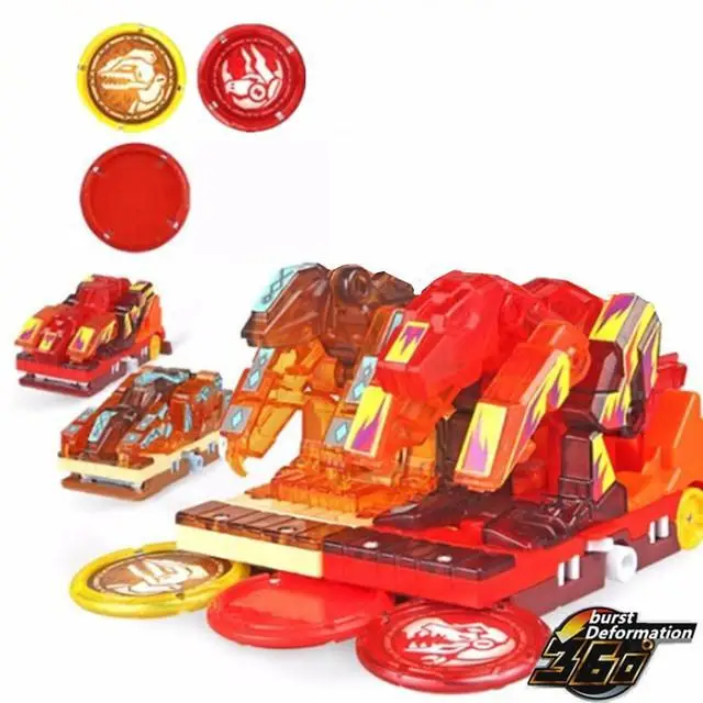 Screechers Deformation Car Wild Explosion Speed Fly Beast Attack Action Figures Capture Flips Transformation Children Toys