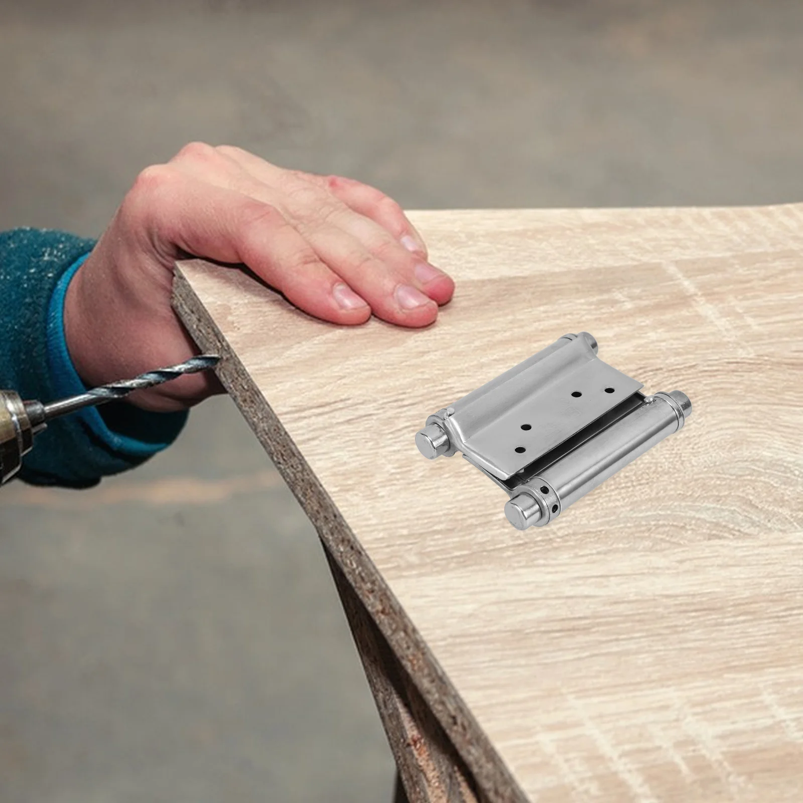 

2Pcs Automatic Closing Saloon Door Hinge Double Swing Heavy Duty Spring Loaded Door Hinge Double Swing Hinges Gate Hinges