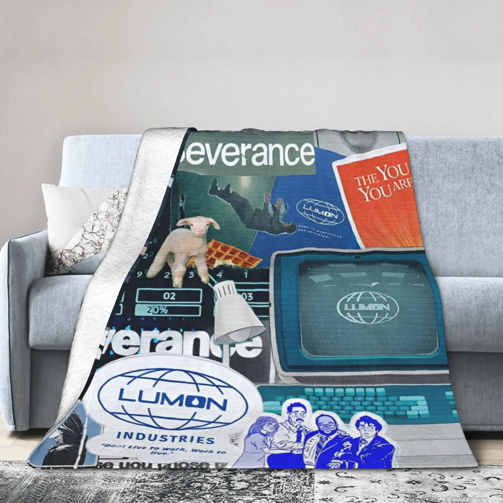 

Фланелевые одеяла Severance Macro Data Refinement Lumon MDR, новинка, одеяло для покрывала 150*125 см, теплое