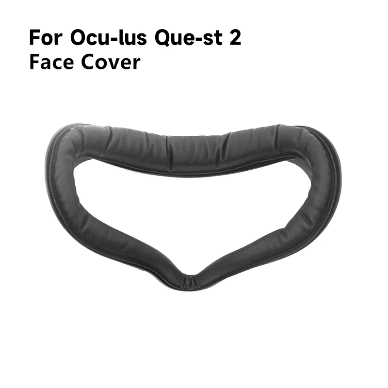 For Oculus Quest 2 Face Cover PU Cushion Facial Interface Face Cover Case Bracket Kit Eye Pad For Oculus Quest 2 Accessories