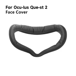 Funda Facial para Oculus Quest 2, cojín de PU, interfaz Facial, Kit de soporte, almohadilla para los ojos, accesorios