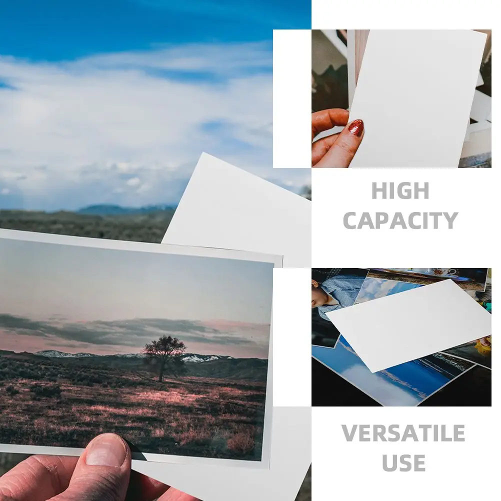 Photo Paper Glossy Imaging Photographic Supplies Print Ink Papers Copy Printing DIY Inkjety 6 Inch