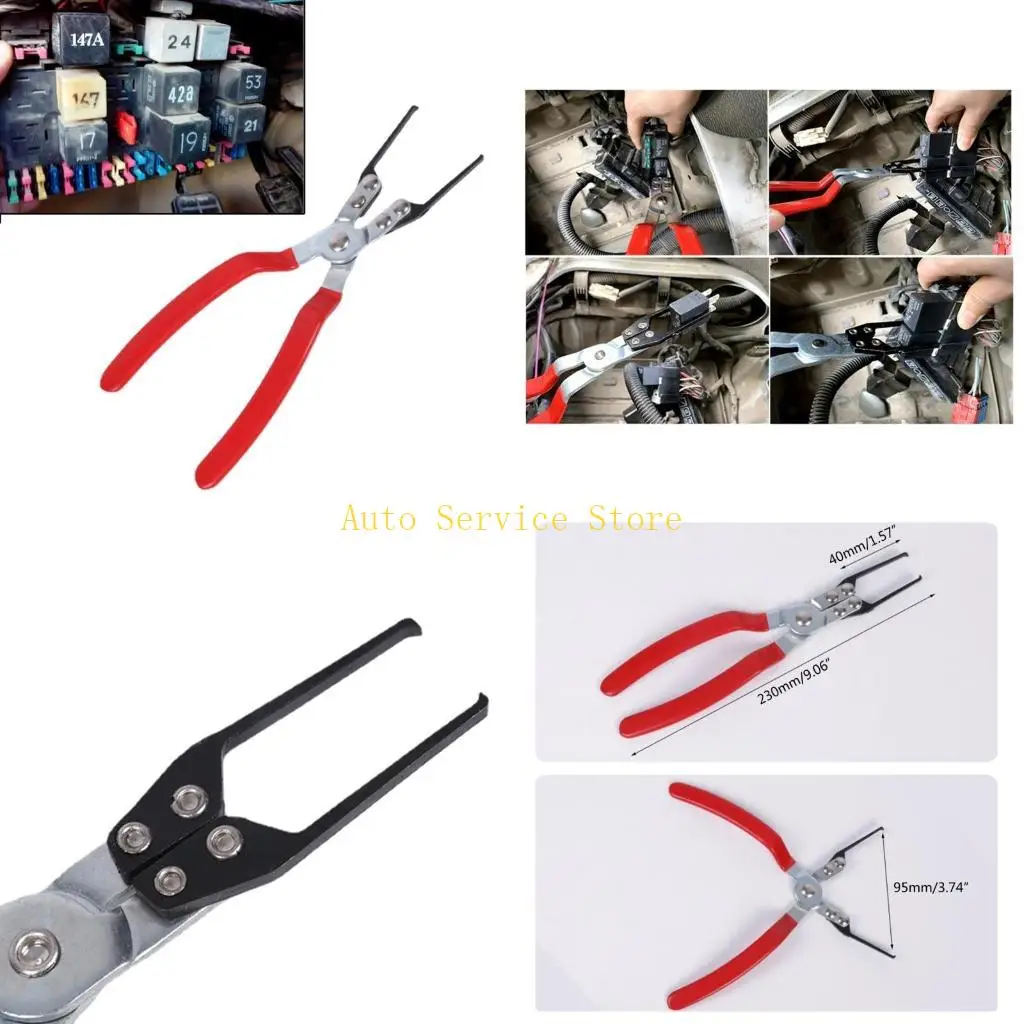 

462A Автомобильная реле разборка зажима. Экстракция извлечения плоскогубров