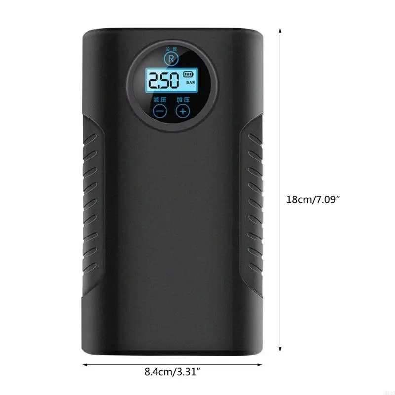

W8KD Heavy Duty 12V Portable 150PSI CAR TIRE AUTO TIR