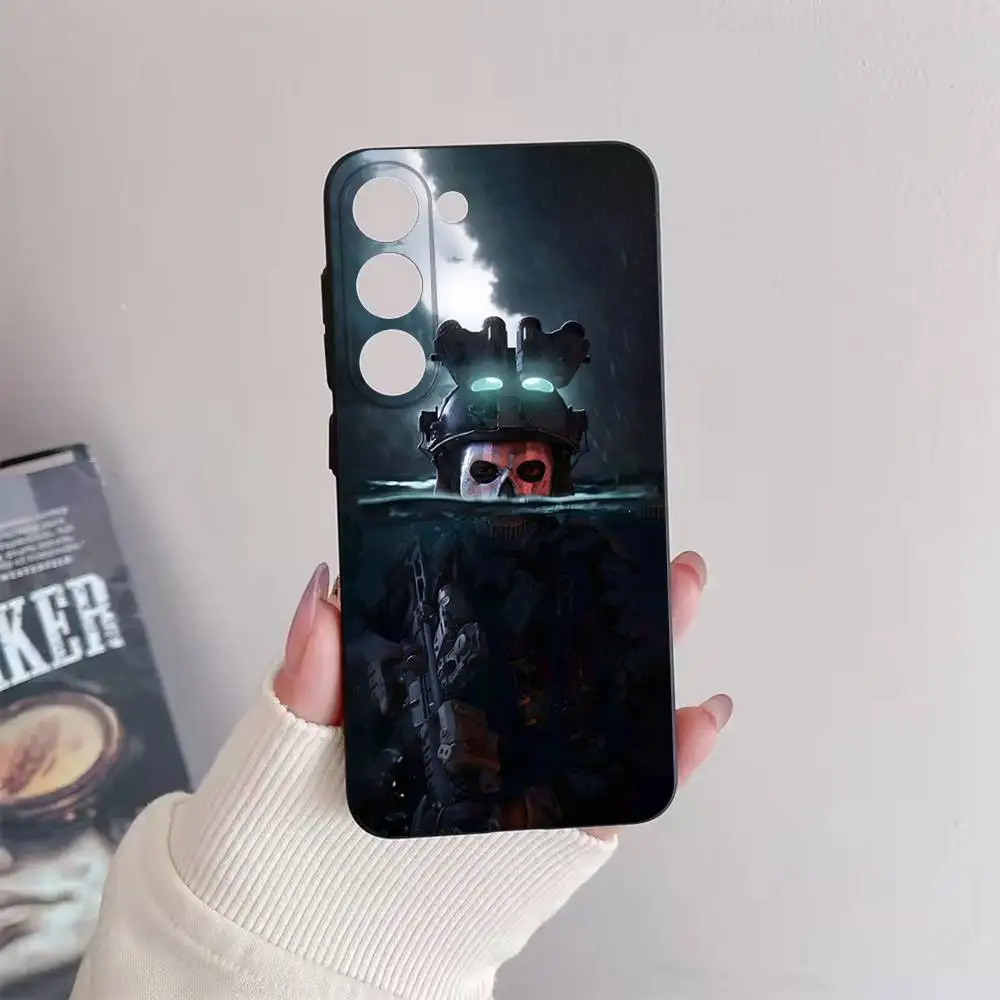 حافظة هاتف Game Call Of D-Duty 2 لهاتف Samsung Galaxy A 91,80,73,72,71,53,52,51,22,5G غطاء أسود ناعم مقاوم للصدمات