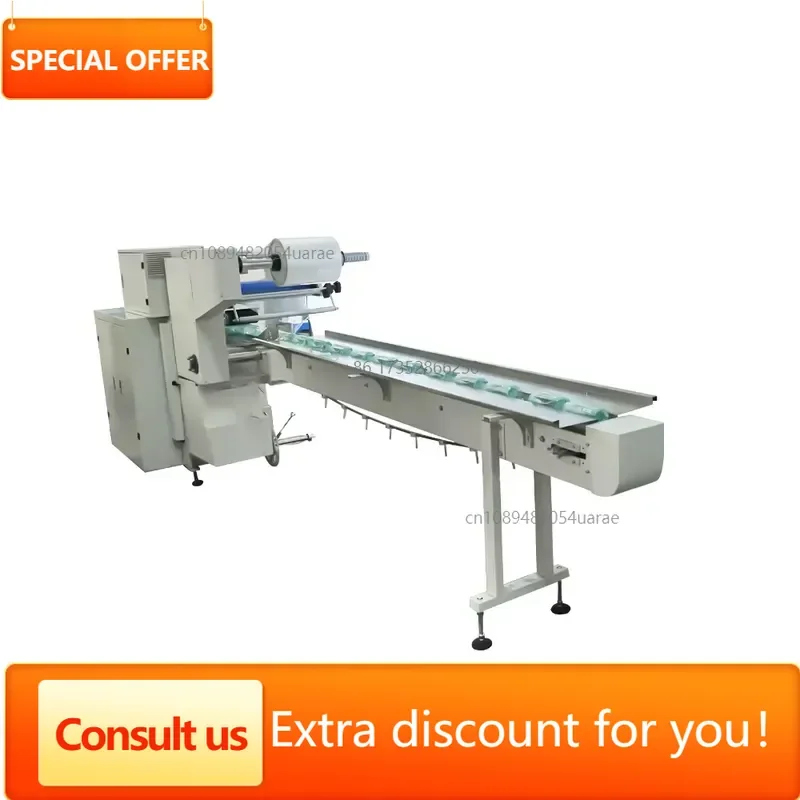 Automatic Heat Shrink Wrapping Machine Sealing Cutting Equipment For Moon Cake Instant Noodle Milk Beverage Packaging