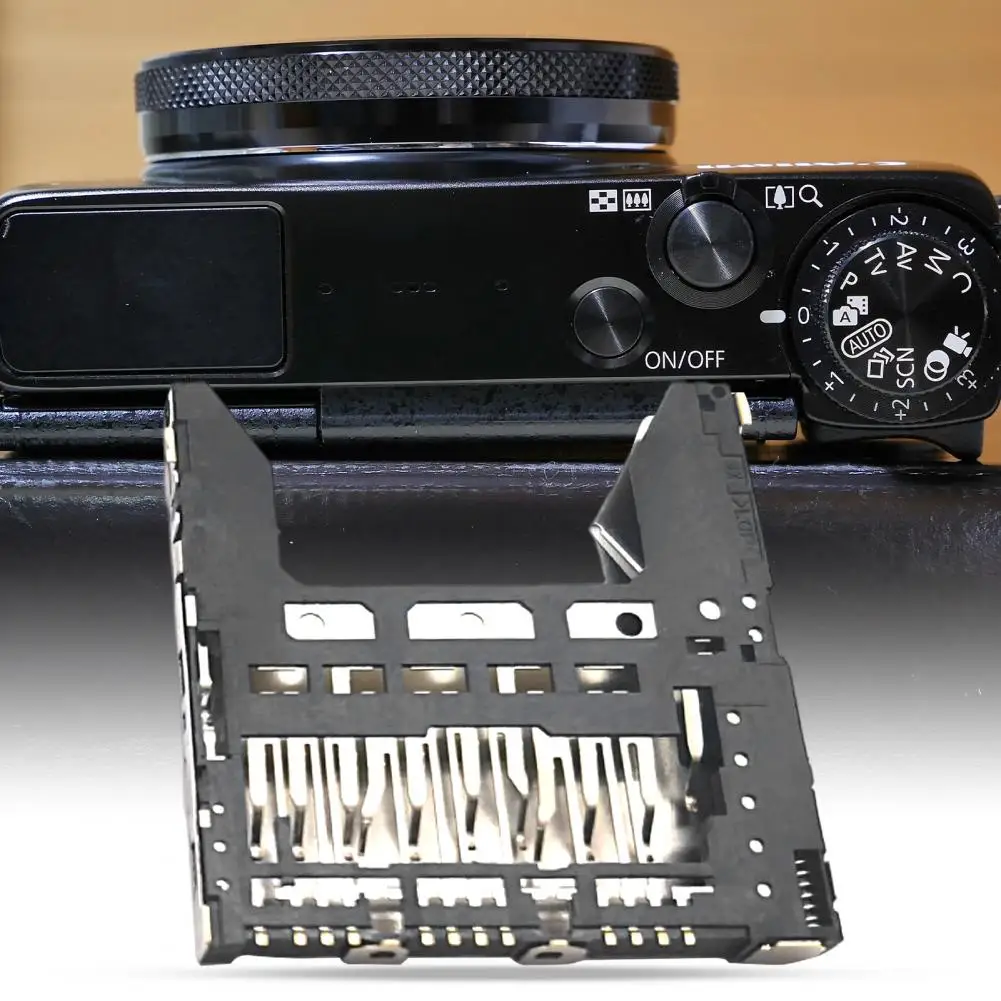 SD Card Holder  Durable Lightweight Wear-resistant  SD Memory Card Slot Camera Accessories