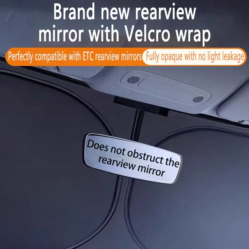 For Volvo EX90 2025~2027 26 Steering wheel Car Sun Visor Summer Cooling Auto Accessories Front Windshield Sunshade Heat Insulati view 4