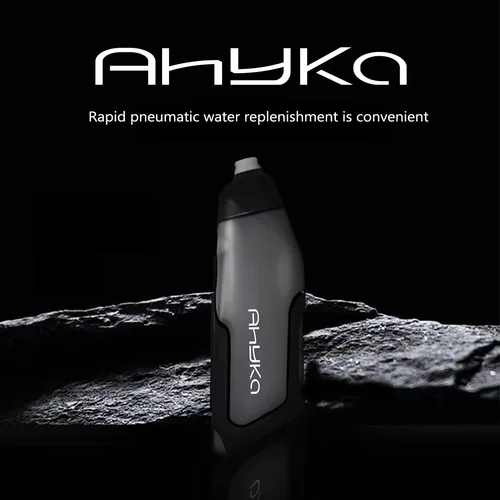 AhyKa-Juego de soporte para botella de agua aerodinámico para bicicleta, 600ml, cuadro para bicicleta de montaña y carretera, hervidor de agua para montar en tubo