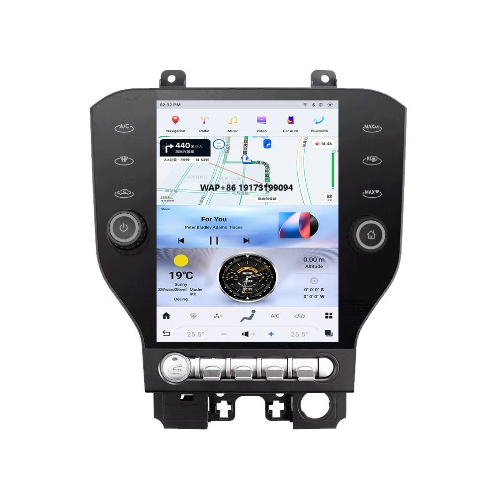 

10.5 Inch Car Stereo for Mustang 2015-2020 Car Navigation Multimedia Radio Carplay WIFI Mirrorlink Auto Player