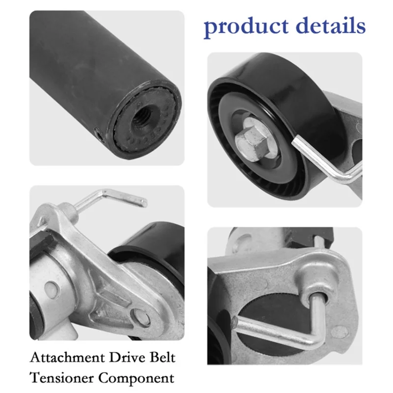 

Belt Tensioner Kit Assembly 06J903133A For A3 2.0L 2008- 2013, Q3 2.0L 2015- 2018