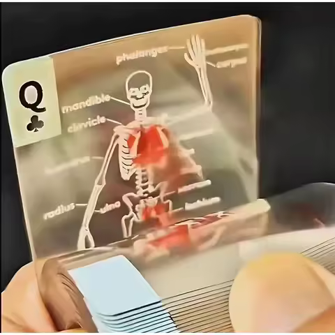 Body Deck Playing Cards Interesting Human Anatomy Playing Cards Playing Cards Card Game Entertainment Party