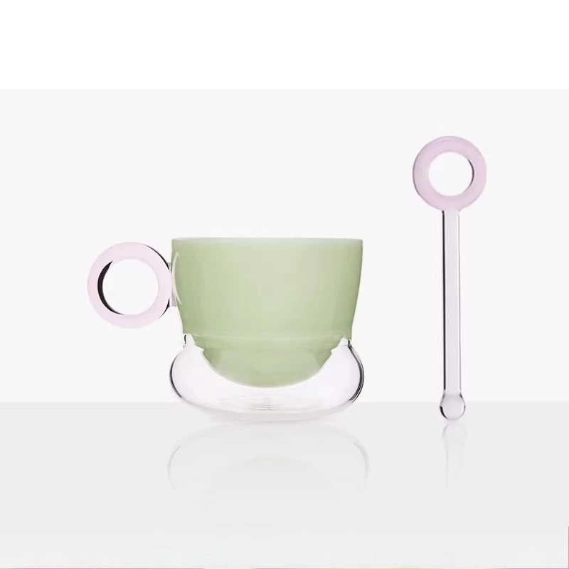 Coffee cup, especially beautiful coffee cup set, gift, wedding girlfriend birthday gift.
