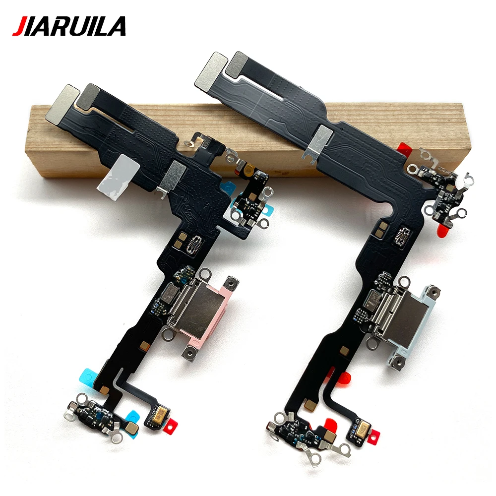 NEW USB Charger Charging Port Dock Connector Microphone Board Flex Cable For iPhone 15 / 15 Plus / 15 Pro