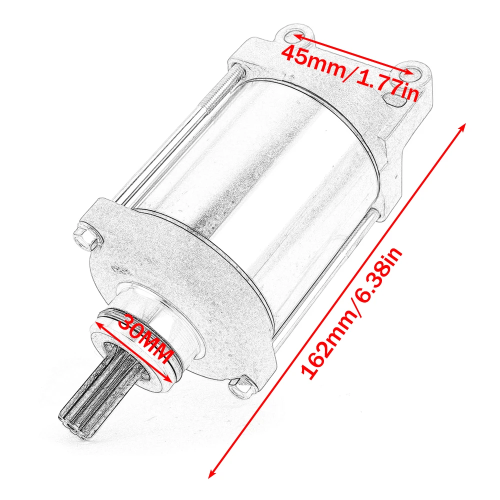 Motorrad-Anlasser für Honda CBR1000 CBR1000RR DE CBR 1000 CBR1000SPAC für SYM Max für SYM TL 500 508 i ABS 31200-TL1-000 – Detail 2