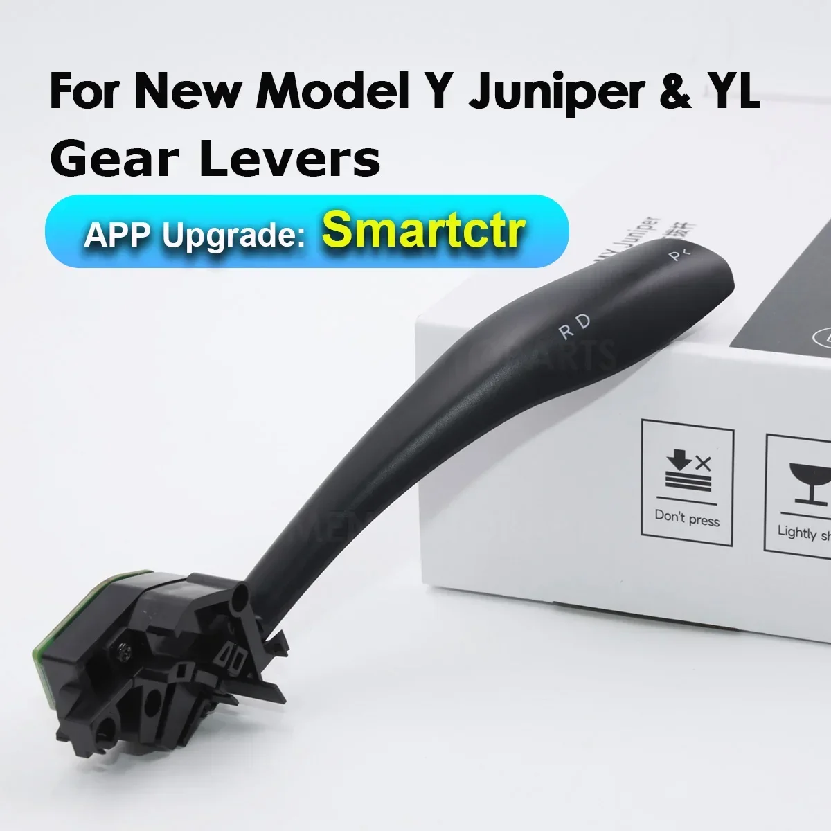 For Tesla Model Y Juniper 2026 YL Shift Lever Indicator Car D R P Autopilot Gear Column Stalk Light Modification Upgrades Amagi