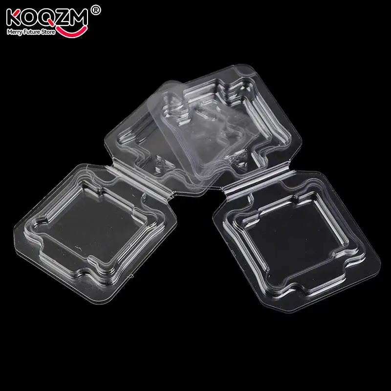 10Pcs CPU Box CPU Plastic Protective Case CPU Clamshell Tray Case Container 1pc CPU Case Holder Tray Box Plastic Protection