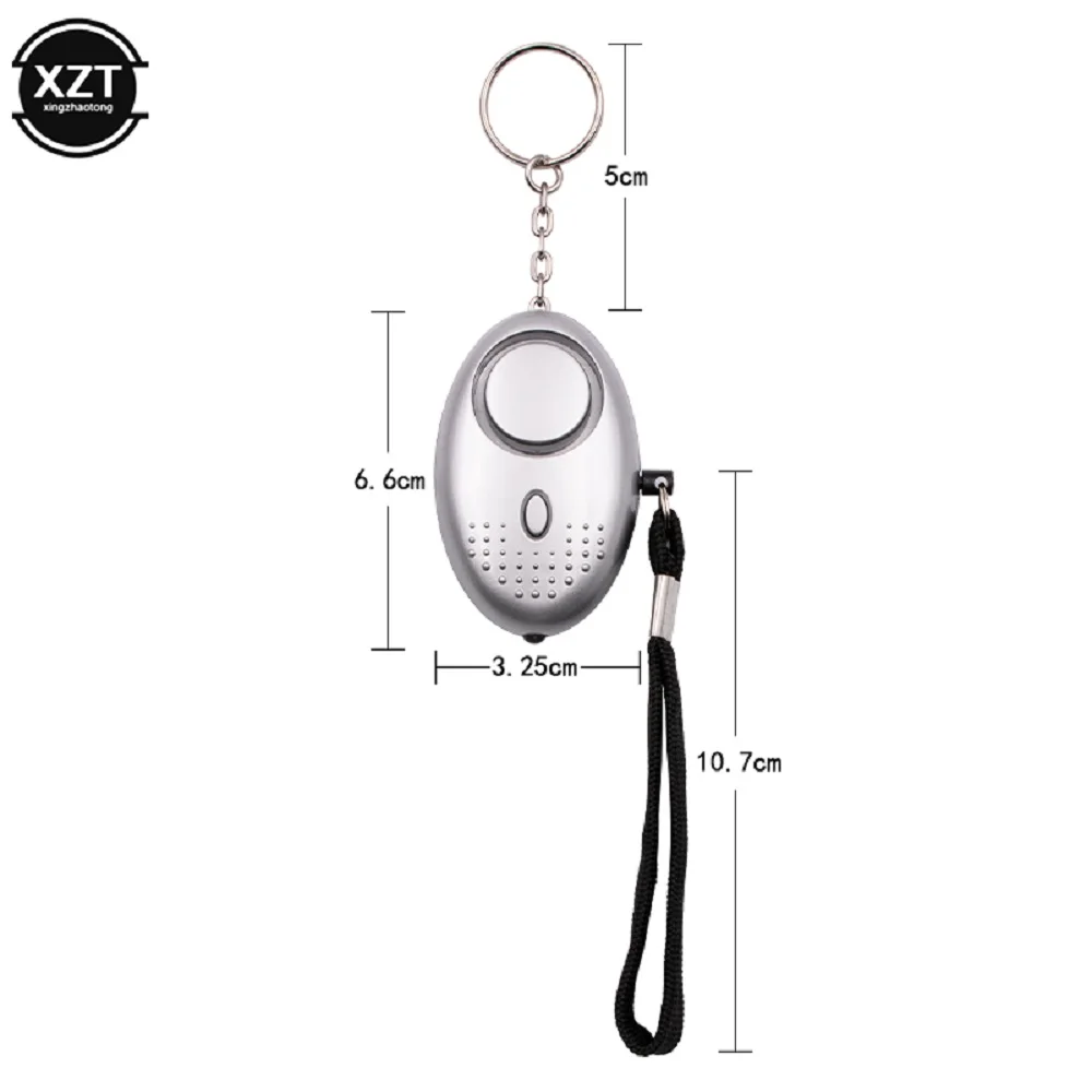 130db Self Defense Alarm Anti-wolf Girl Child Women Security Protect Alert Personal Safety Scream Loud Emergency Alarm Keychain