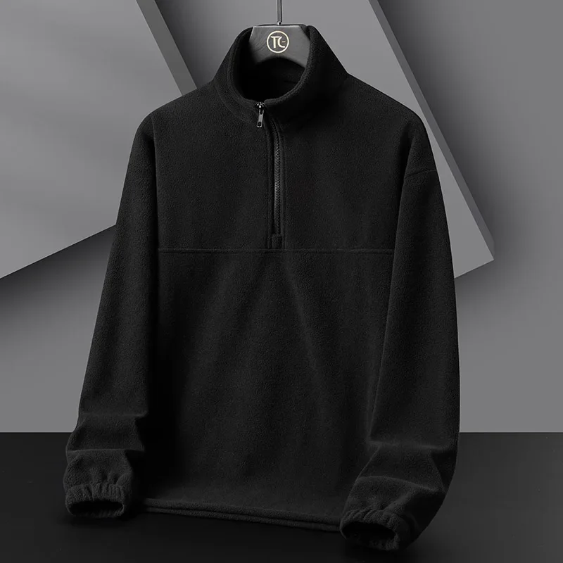 

For Autumn And Winter Korean-Style Fashionable Fleece Jacket High-Quality Stylish And Casual Men's Fleece Jacket