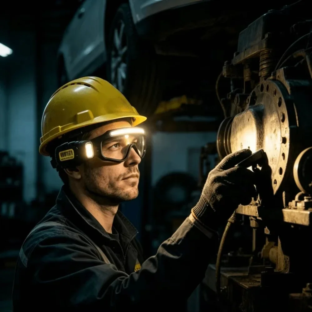 Sensor Clip-On Glasses Headlamp product photo