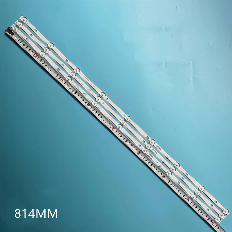 LED Strip For philco BBK DEXP 43 inch TV 43A L3C-430WV9 ZN-43ZS09A-3 71006 LT-424300A00 9LED