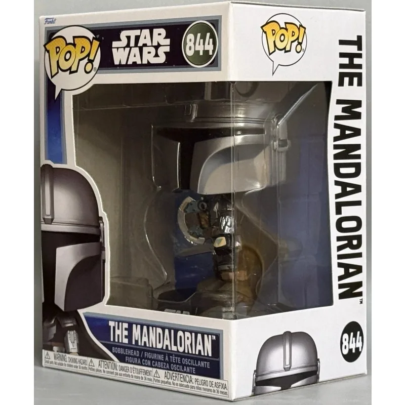 Funko Pop Original # Figura Coleccionable de Vinilo de Star Wars: El Mandaloriano 844, Disponible en Stock