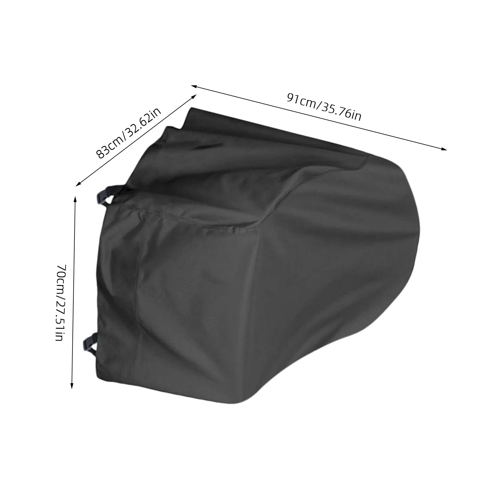 قطعة واحدة من غطاء كرسي هزاز مقاوم للماء وغطاء أثاث خارجي مقاوم للتآكل لحماية حديقة الفناء من الشمس والمطر والثلج