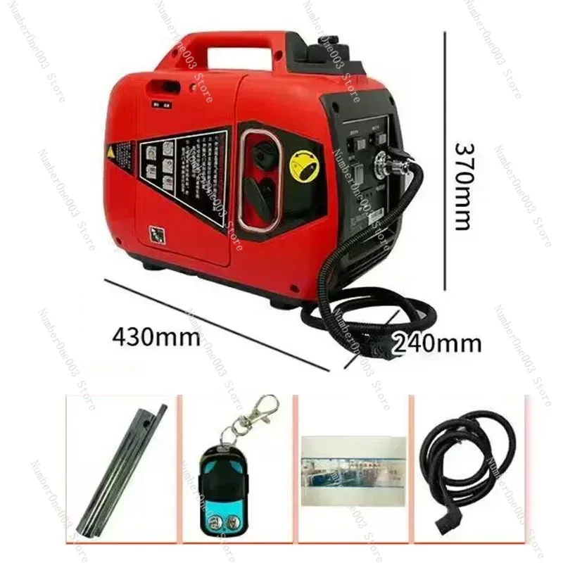 

3KW Electric Vehicle Extended Range Generator Mute Portable Portable Free Installation Gasoline Engine DC Universal 48V 60V 72V