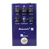 Demonfx R-Series R3 (Based on G3) Red Channel Preamp/Overdrive/Distortion Pedal