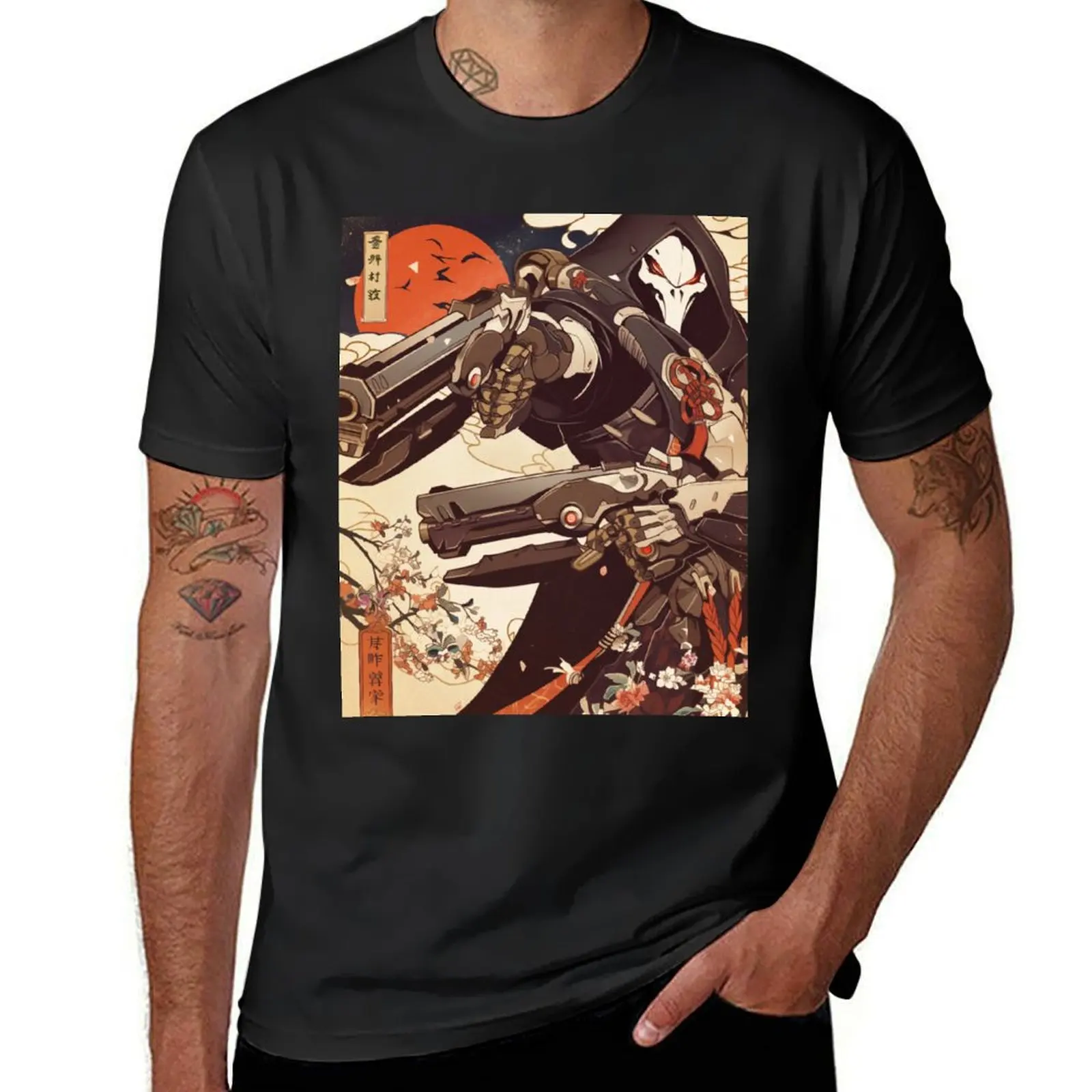

Traditional Death Blossom T-Shirt customs design your own graphic t shirts valentines boutique clothes mens tall t shirts