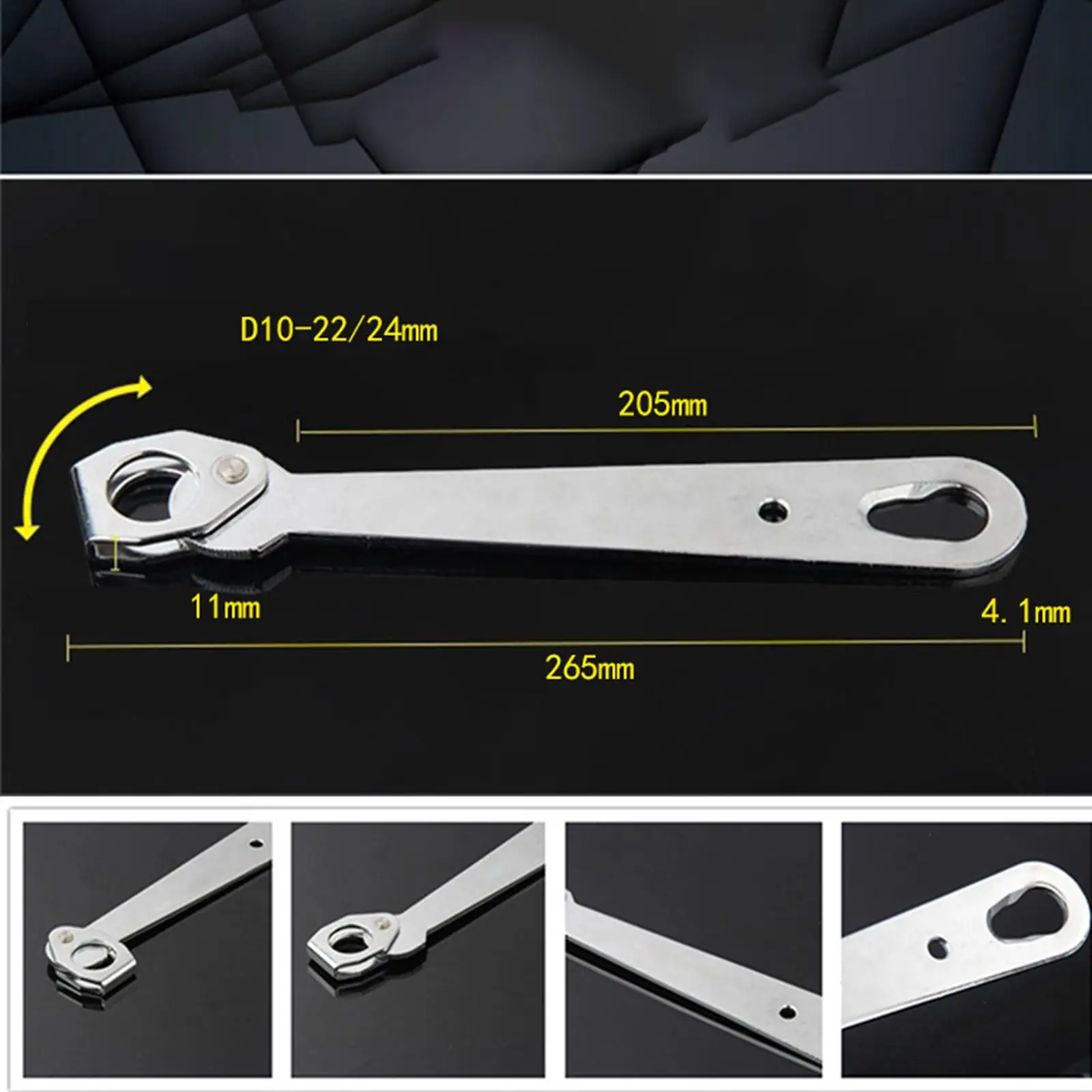 

Electrode Cap Removal Wrench Repair Tool Practical, Manual Tool, Easy to Use Portable Efficient Electrode Cap Spanner