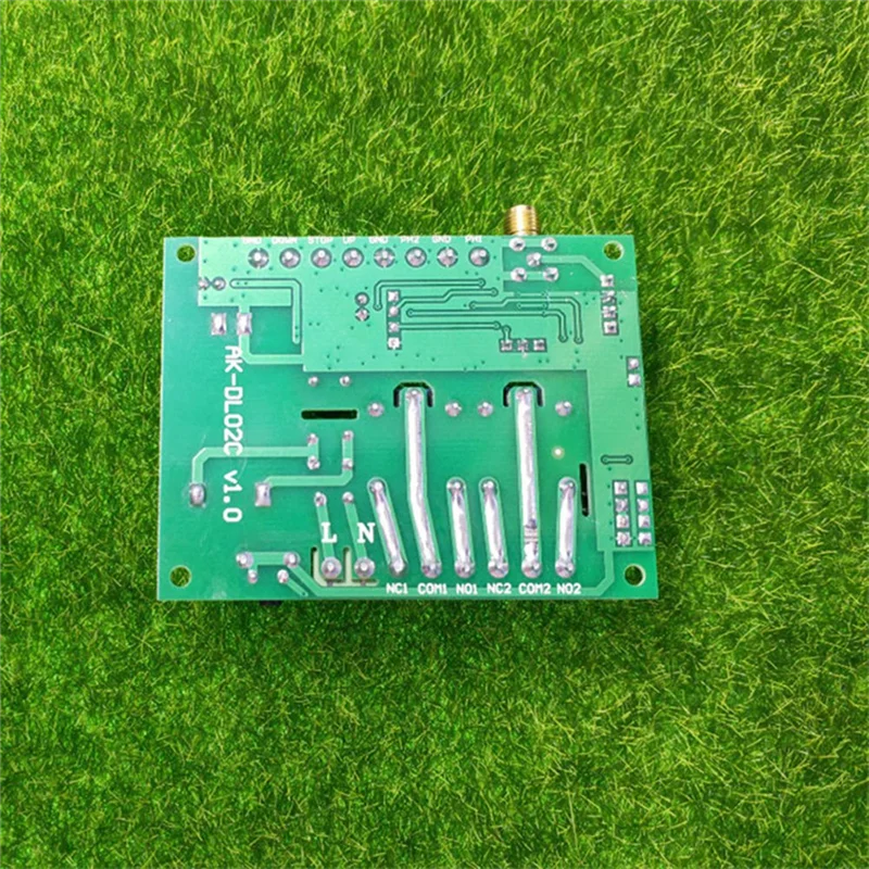 

ABUG-433 МГц промышленный беспроводной пульт дистанционного управления, 12 В/24 В/36 В постоянного тока, 2-канальный радиочастотный приемник