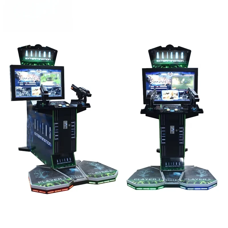 Amusement Park Shooting Arcade Game Machine Gun Battle Game Coin Game Machine