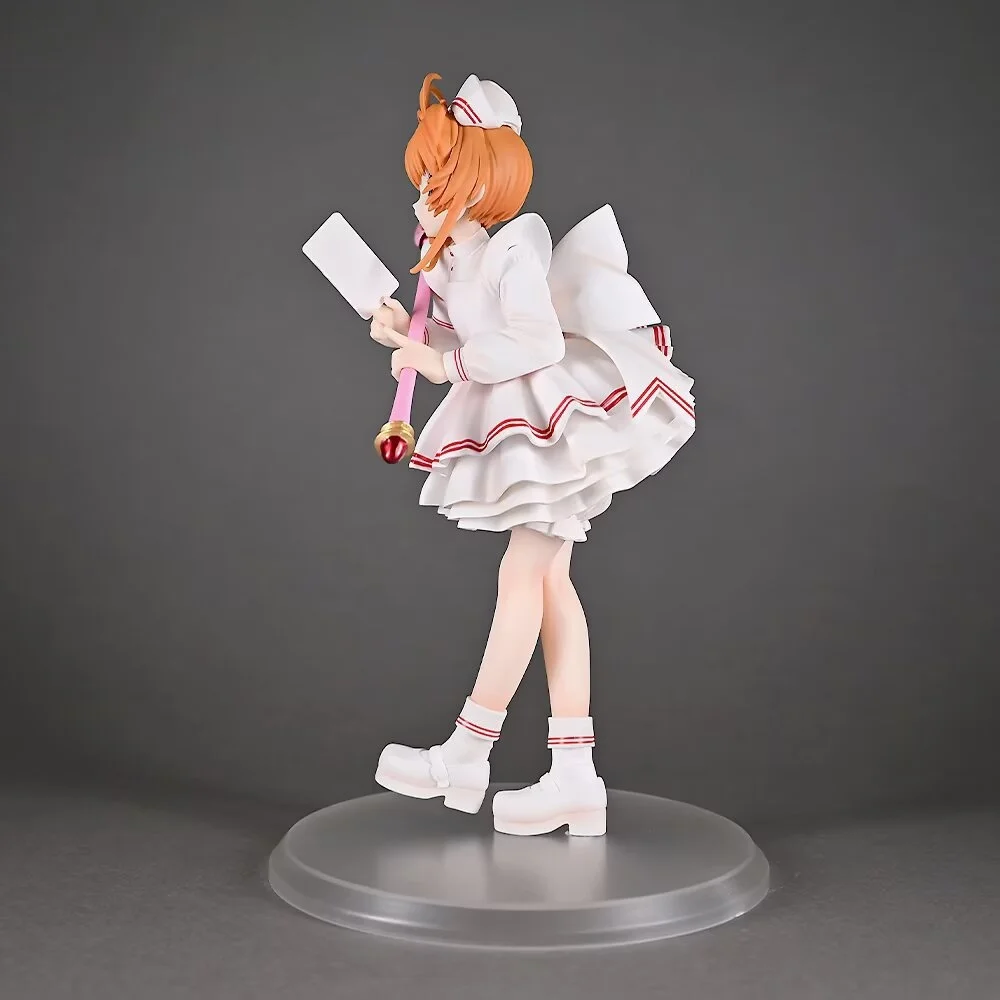 Anime cardcaptor sakura kinomoto sakura gk pvc figura de ação modelo colecionável boneca brinquedo 22cm