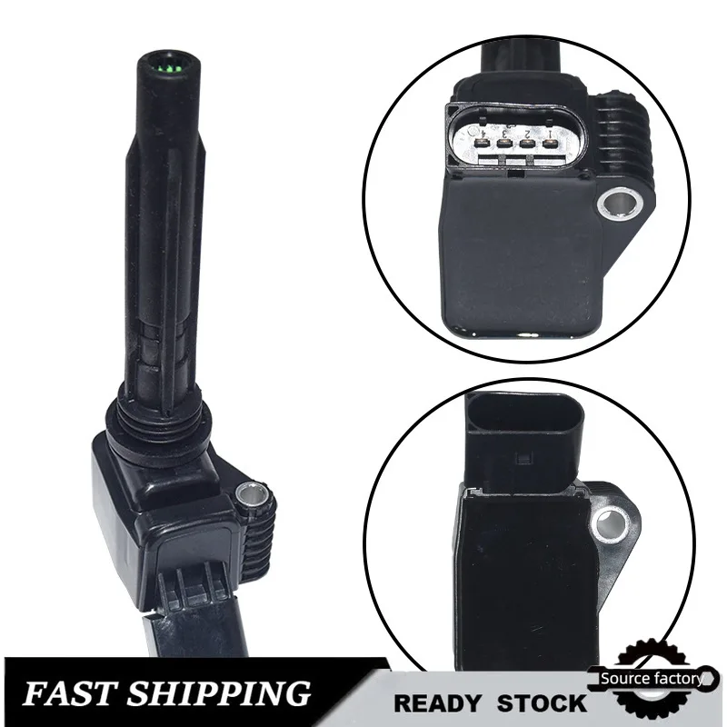 

4 PCS Ignition Coil 04C905110J 04C905110E for Golf 7GTI 2.0T Easy Installation Fast Shipping
