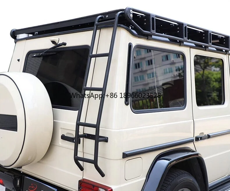 Hot sale Rear Tail Door Roof Ladder For Suuzki Jimny Jb64 Jb64w Jb74 Jb74w 2018 2019 2020 2021 2022 2023 2024 Tail Ladder