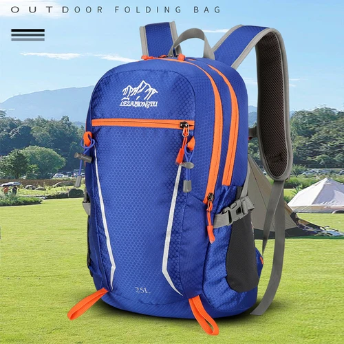 Imagen 2 del producto 1 Uds. Mochila ligera impermeable de 25L para senderismo, viaje, Camping, senderismo, deportes al aire libre, mochila para hombres y mujeres